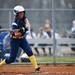 Saline Angel Schilke makes contact with a ball in the first game against Chelsea on Monday, April 29. Daniel Brenner I AnnArbor.com